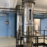 pulsatora na terenie Wydziału Produkcji Wody w Pietraszach 